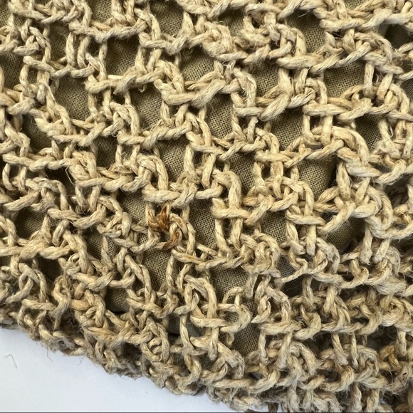 Vintage 1970s Italian Macrame Crochet Bag - Picture 13 of 14